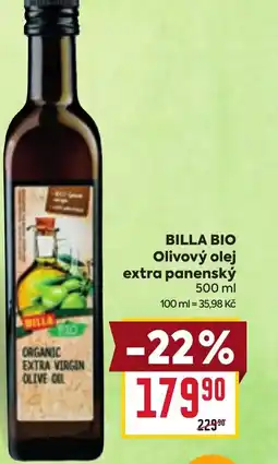 Billa BILLA BIO Olivový olej extra panenský nabídka