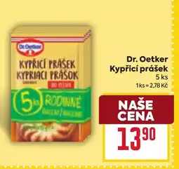 Billa Dr. Oetker Kypřicí prášek nabídka