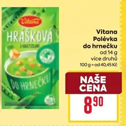 Billa Vitana Polévka do hrnečku nabídka