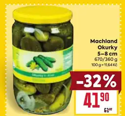 Billa Machland Okurky 5-8 cm nabídka