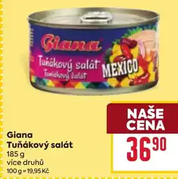 Billa Giana Tuňákový salát nabídka