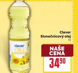 Billa Clever Slunečnicový olej nabídka