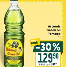 Billa Artemis Greek oil Pomace nabídka