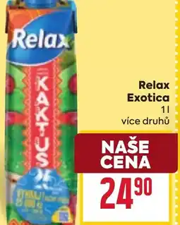 Billa Relax Exotica nabídka