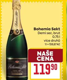 Billa Bohemia Sekt Demi sec, brut nabídka