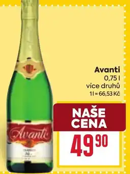 Billa Avanti nabídka