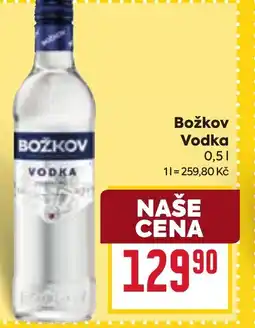 Billa Božkov Vodka nabídka