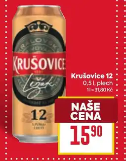 Billa Krušovice 12 nabídka