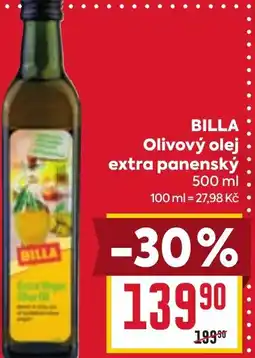 Billa BILLA Olivový olej extra panenský nabídka