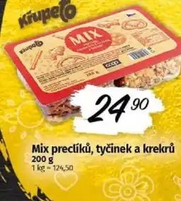 COOP TIP Mix preclíků, tyčinek a krekrů nabídka