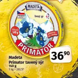 COOP TIP Madeta Primator tavený sýr nabídka