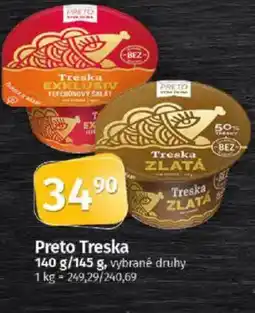 COOP TIP Preto Treska nabídka