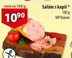 CBA Salám s kapií, 100 g nabídka