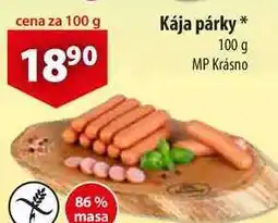 CBA Kája párky, 100 g nabídka