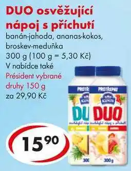 CBA DUO osvěžující nápoj s příchutí, 300 g nabídka