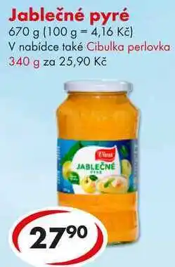 CBA Jablečné pyré, 670 g nabídka