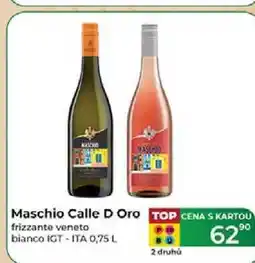 Tamda Foods Maschio Calle D Oro frizzante veneto bianco IGT - ITA 0,75 L nabídka