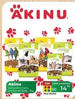 Tamda Foods Akinu ompletní menu krmivo od 500g - 1kg nabídka