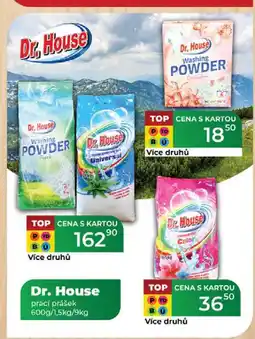 Tamda Foods Dr. House prací prášek 600g/1,5kg/9kg nabídka