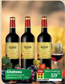 Tamda Foods Chateau Les Carbonnieres Bordeaux 0,75L - FRA nabídka