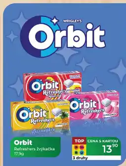 Tamda Foods Wrigley's Orbit For Kids! žvýkačka bez cukru s ovocnou příchutí 13g nabídka