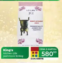 Tamda Foods King's kitchen rýže jasmínová 18,16kg nabídka