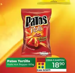 Tamda Foods Patos Tortilla Rolls Hot Pepper 100g nabídka