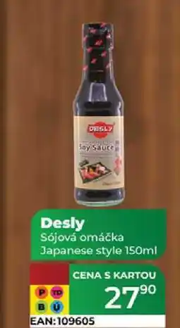 Tamda Foods Desly Sójová omáčka Japanese style 150ml nabídka