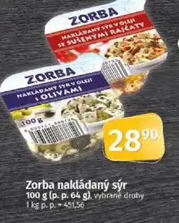 COOP TIP Zorba nakládaný sýr nabídka
