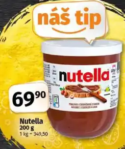 COOP TIP Nutella nabídka