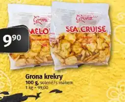 COOP TIP Grona krekry nabídka
