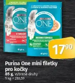 COOP TIP Purina One mini filetky pro kočky nabídka
