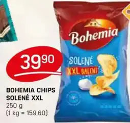 Flop Bohemia chips solené xxl nabídka