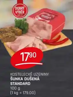 Flop Kostelecké uzeniny šunka dušená standard nabídka