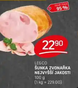 Flop Le&co šunka zvonařka nejvyšší jakosti nabídka