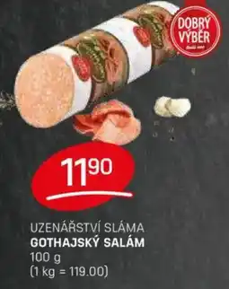Flop Uzenářství sláma gothajský salám nabídka