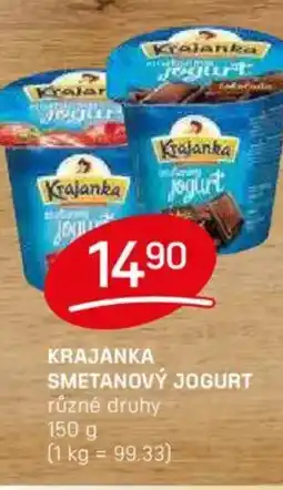 Flop Krajanka smetanový jogurt nabídka