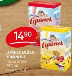 Flop Madeta Lipánek mléko trvanlivé nabídka