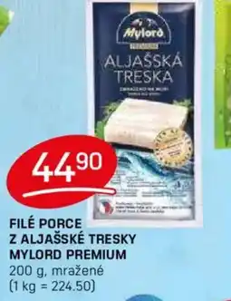 Flop Filé porce z aljašské tresky mylord premium nabídka