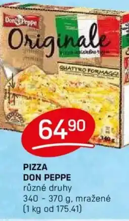 Flop Pizza don peppe nabídka
