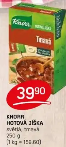 Flop Knorr hotová jíška světlá, tmavá nabídka