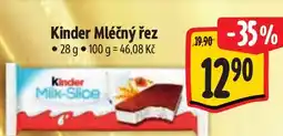 Albert Kinder Mléčný řez nabídka