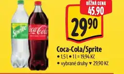 Albert Coca-Cola/Sprite nabídka