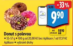 Albert Donut s polevou nabídka