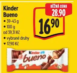 Albert Kinder Bueno nabídka