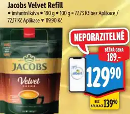 Albert Jacobs Velvet Refill nabídka