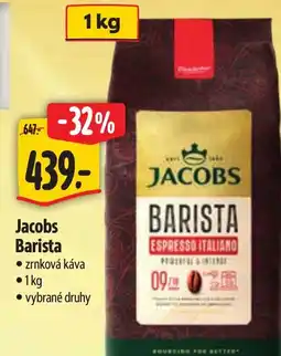 Albert Jacobs Barista nabídka