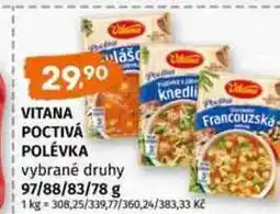 Terno VITANA POCTIVÁ POLÉVKA 97/88/83/78 g nabídka