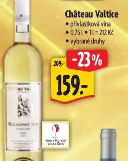 Albert Château Valtice nabídka