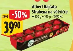 Albert Albert Rajčata Strabena na větvičce nabídka
